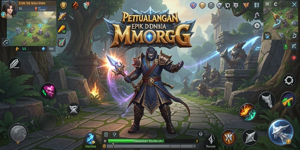 Tampilan gameplay seru dalam dunia MMORPG 3178.