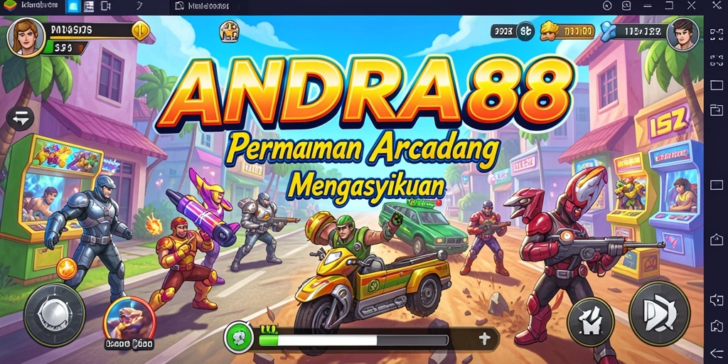 Tampilan gameplay ANDARA88 yang seru dan dinamis.