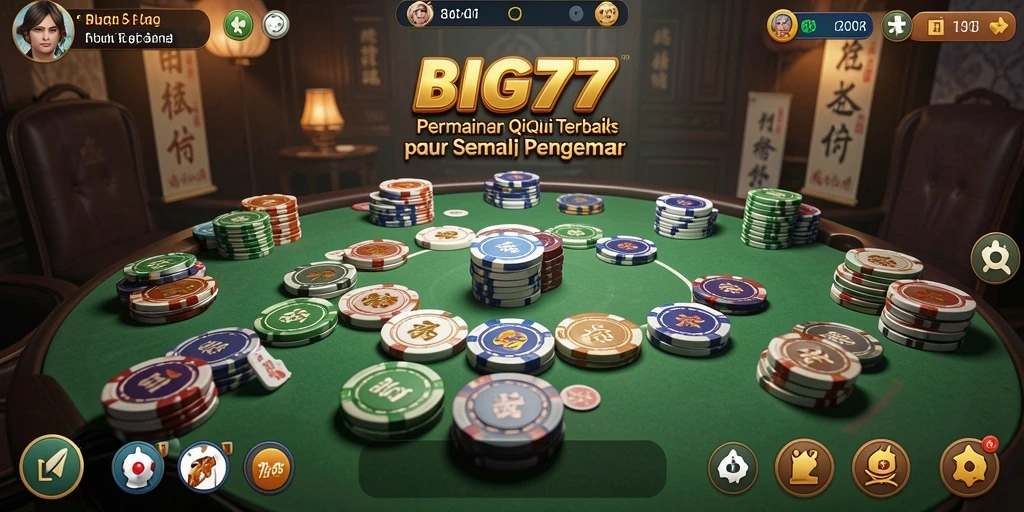 Tampilan gameplay QiuQiu yang menarik dan mengasyikkan.