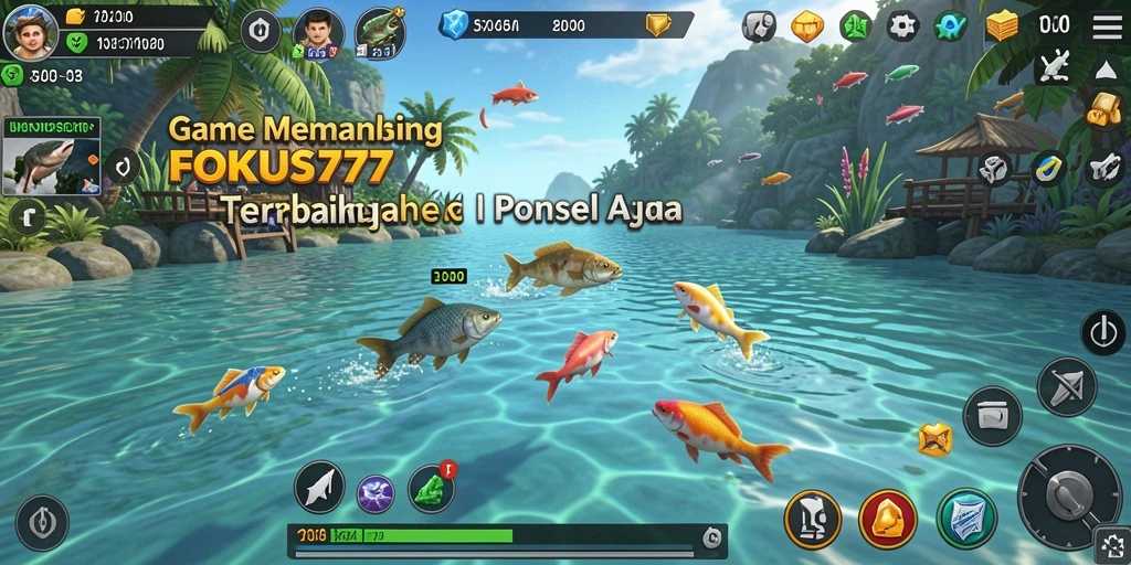 Tampilan menarik dari gameplay FOKUS777 yang menampilkan aksi memancing.