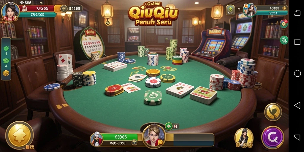 Gameplay menarik QiuQiu dalam NK666 yang penuh tantangan.