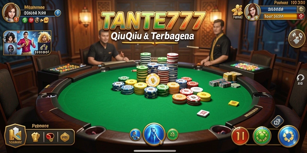 Screenshot menunjukan gameplay QiuQiu yang mendebarkan.