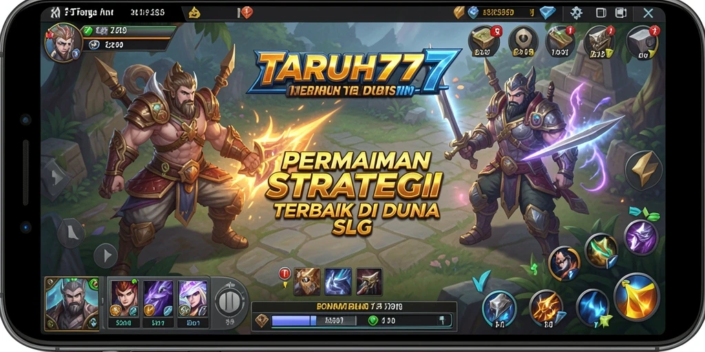 Tampilan gameplay yang seru dan strategis dari TARUH777.